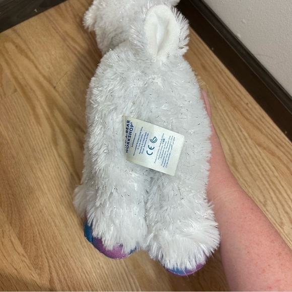 Build a Bear Glisten Rudolph Reindeer Plush Snowflake Charm Stuffed Animal - Picture 4 of 8